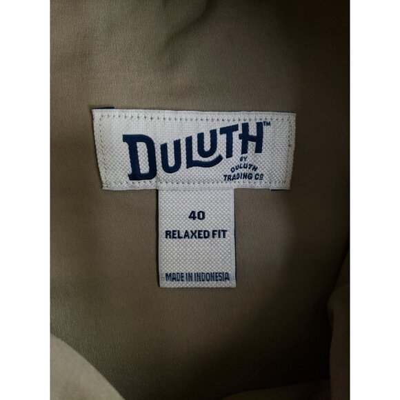 Duluth Trading Relaxed Fit Cargo Shorts Mens Size 40 Tan Nylon Blend - Picture 5 of 7